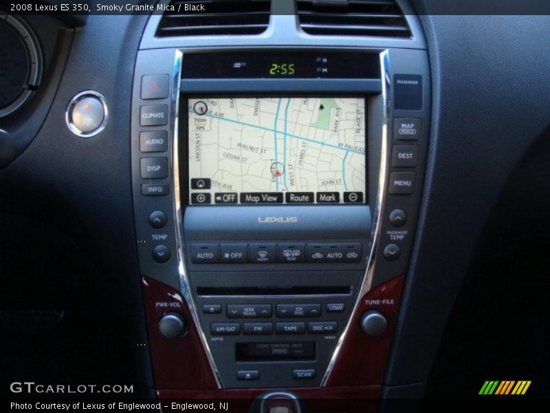 Smoky Granite Mica / Black 2008 Lexus ES 350