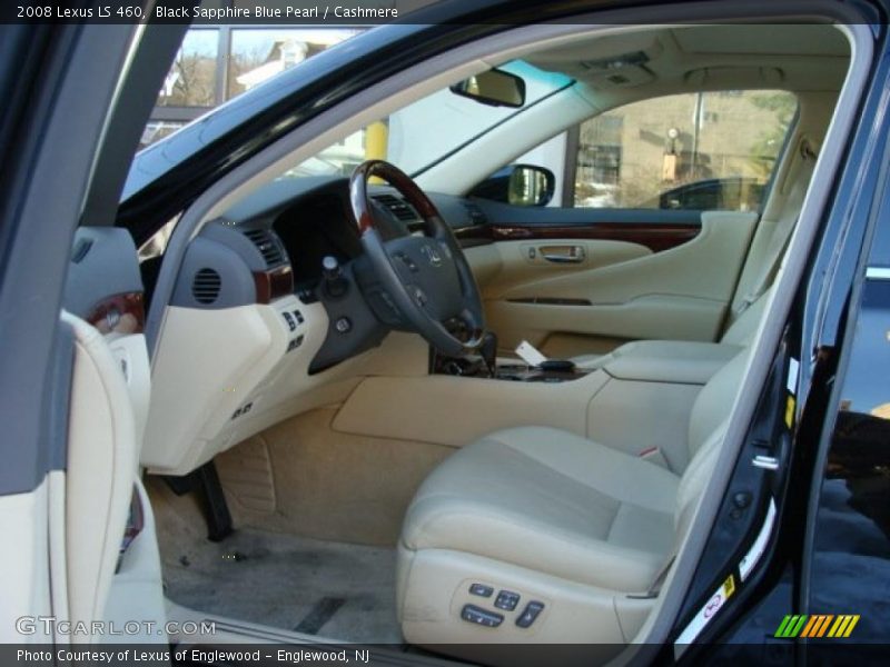 Black Sapphire Blue Pearl / Cashmere 2008 Lexus LS 460