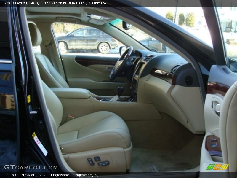 Black Sapphire Blue Pearl / Cashmere 2008 Lexus LS 460