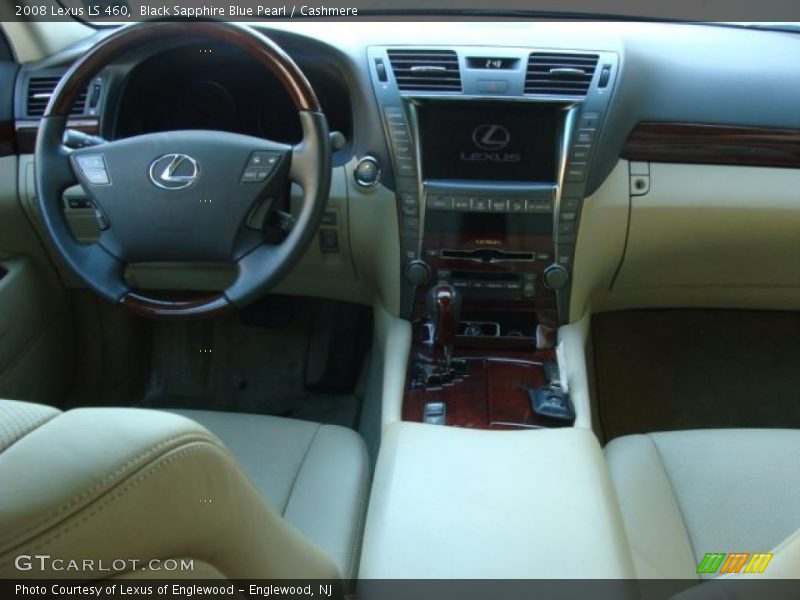 Black Sapphire Blue Pearl / Cashmere 2008 Lexus LS 460