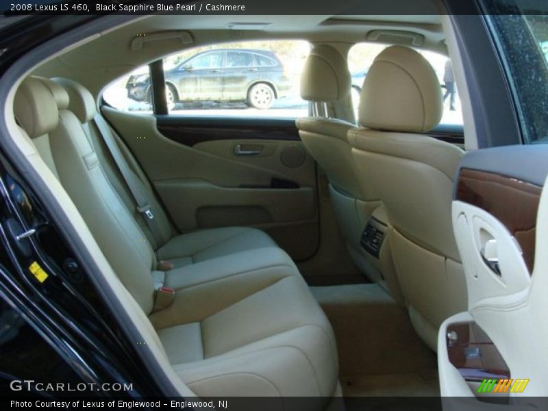 Black Sapphire Blue Pearl / Cashmere 2008 Lexus LS 460