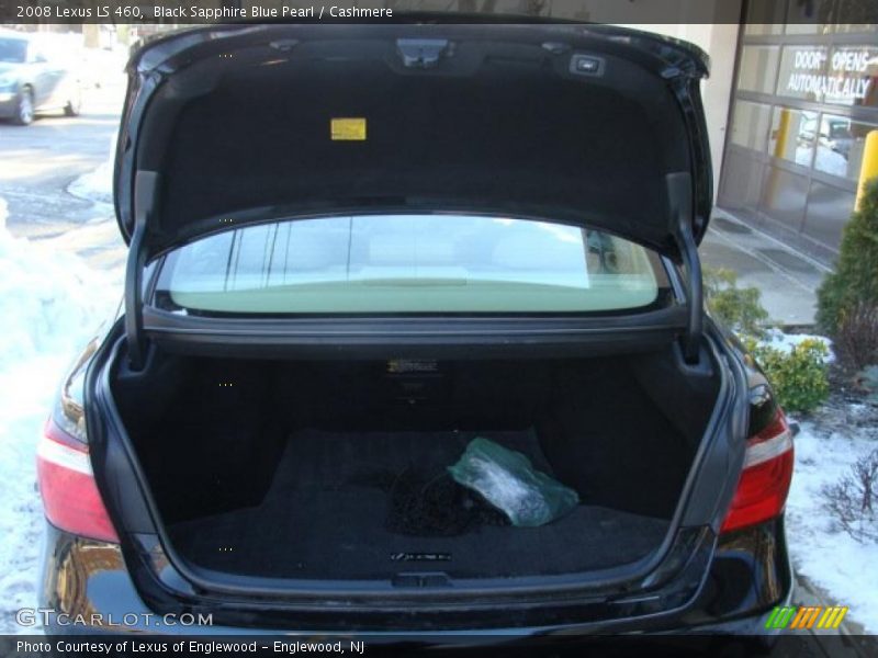Black Sapphire Blue Pearl / Cashmere 2008 Lexus LS 460