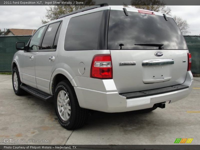 Ingot Silver Metallic / Stone 2011 Ford Expedition XLT