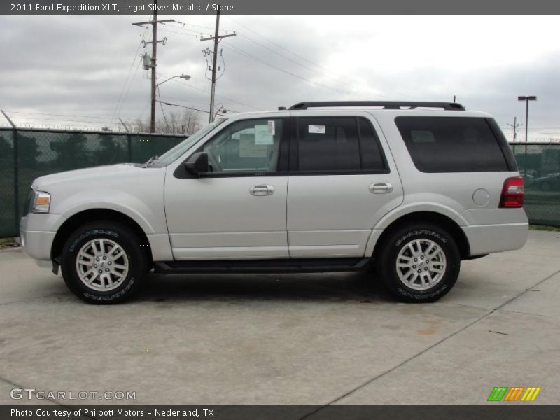 Ingot Silver Metallic / Stone 2011 Ford Expedition XLT