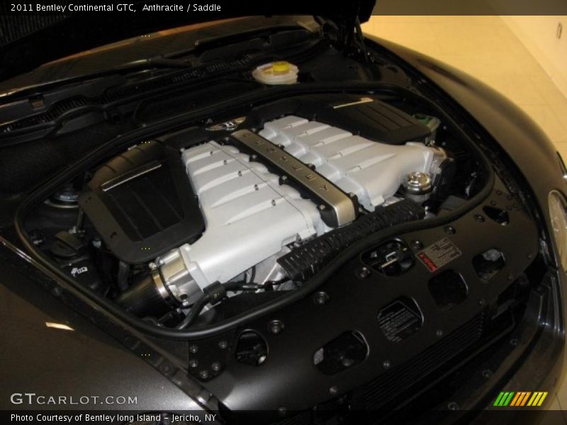  2011 Continental GTC  Engine - 6.0 Liter Twin-Turbocharged DOHC 48-Valve VVT W12