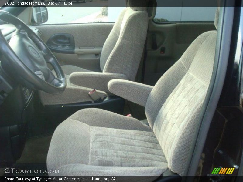 Black / Taupe 2002 Pontiac Montana