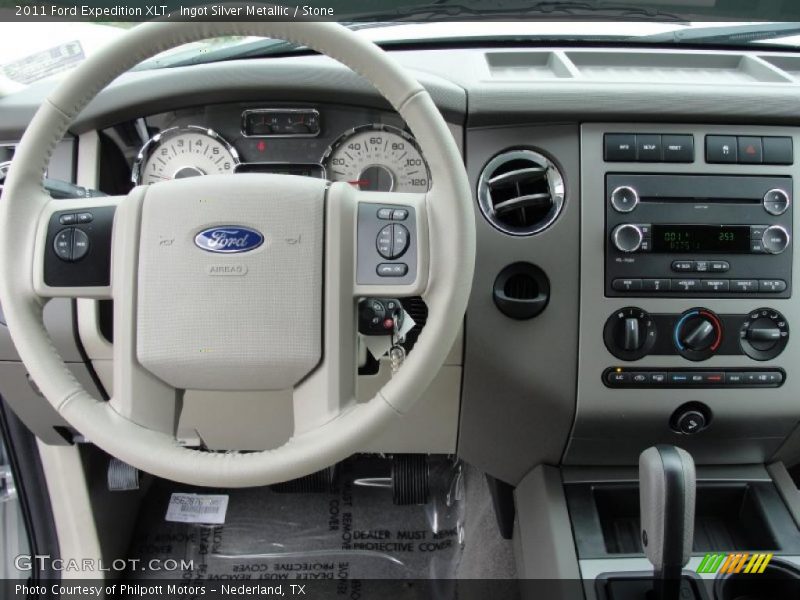 Ingot Silver Metallic / Stone 2011 Ford Expedition XLT