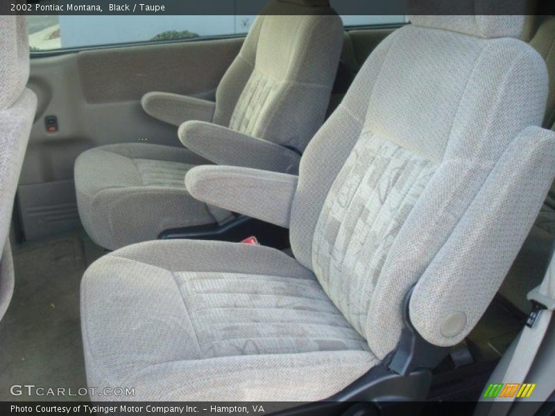 Black / Taupe 2002 Pontiac Montana