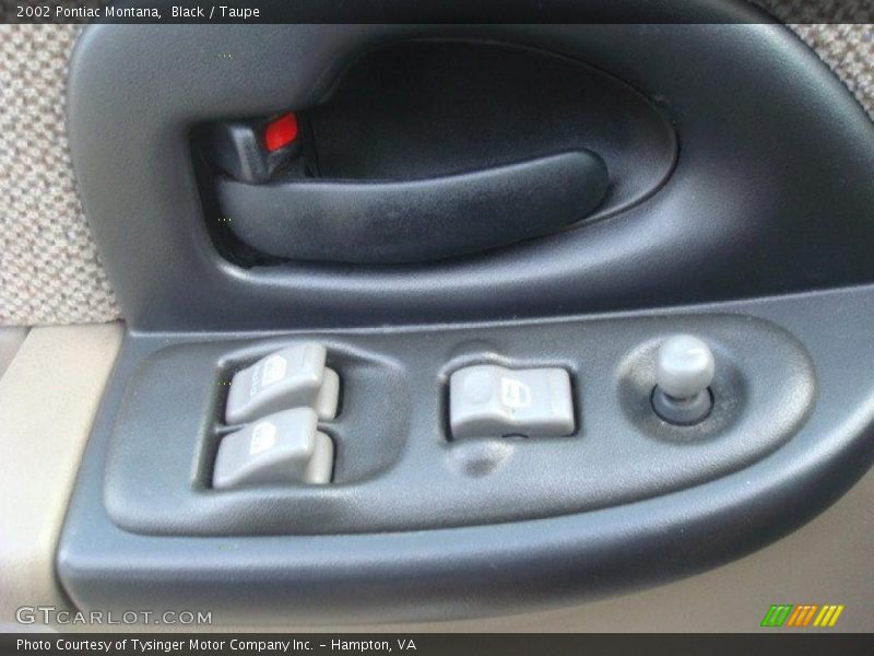 Black / Taupe 2002 Pontiac Montana