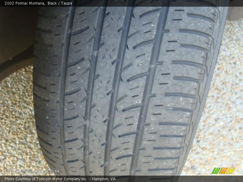 Black / Taupe 2002 Pontiac Montana