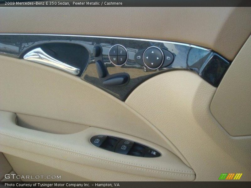 Pewter Metallic / Cashmere 2009 Mercedes-Benz E 350 Sedan