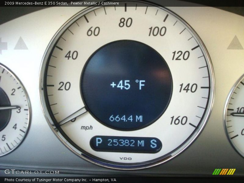 Pewter Metallic / Cashmere 2009 Mercedes-Benz E 350 Sedan