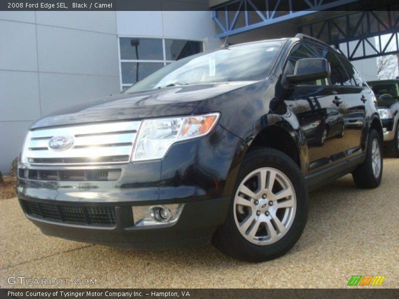 Black / Camel 2008 Ford Edge SEL