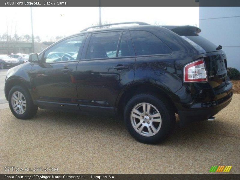 Black / Camel 2008 Ford Edge SEL