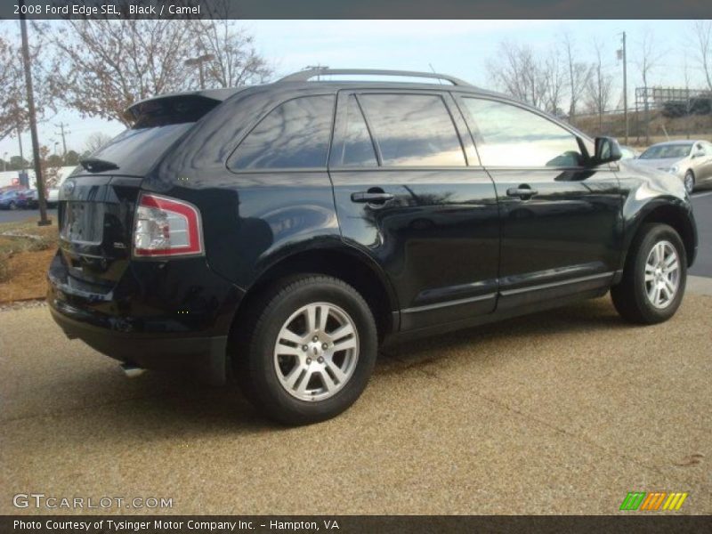 Black / Camel 2008 Ford Edge SEL