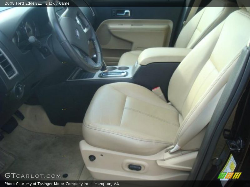 Black / Camel 2008 Ford Edge SEL