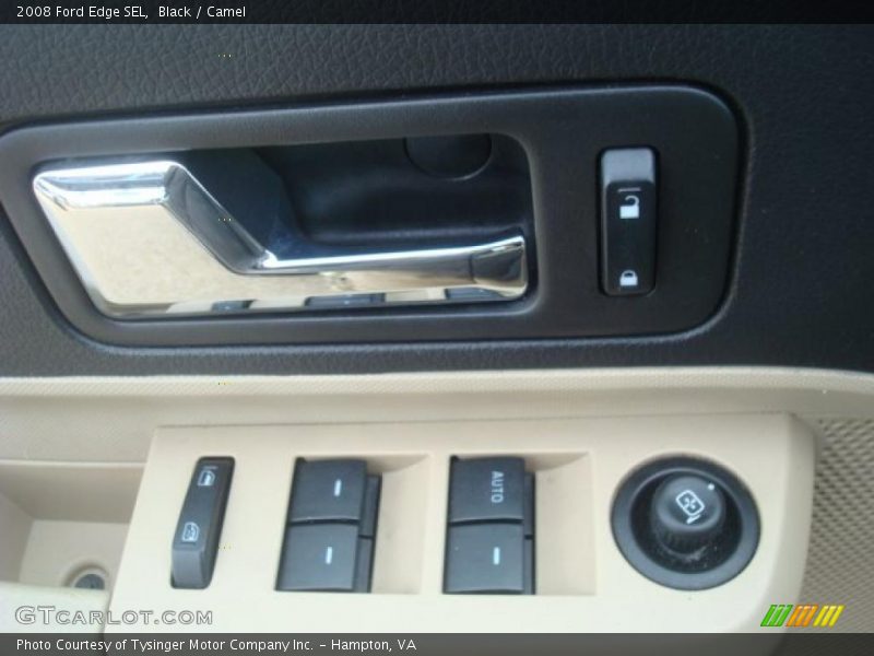 Black / Camel 2008 Ford Edge SEL