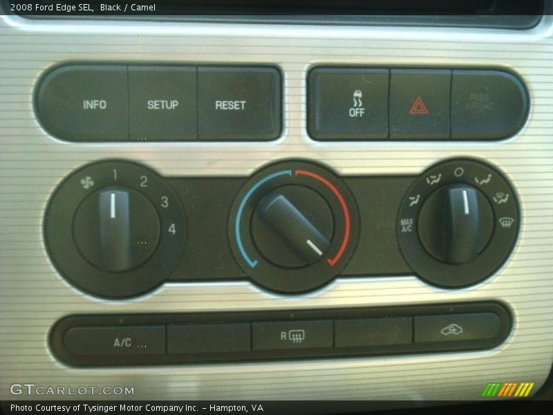 Black / Camel 2008 Ford Edge SEL