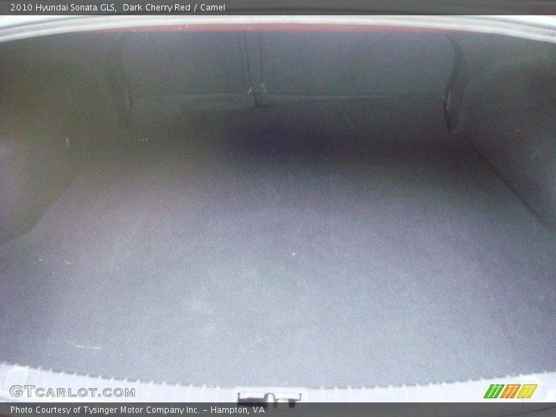 Dark Cherry Red / Camel 2010 Hyundai Sonata GLS