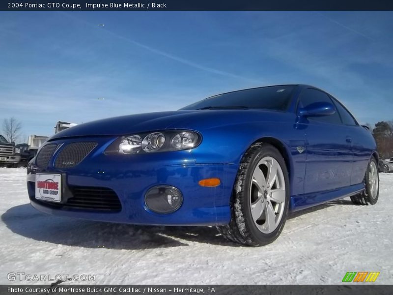  2004 GTO Coupe Impulse Blue Metallic