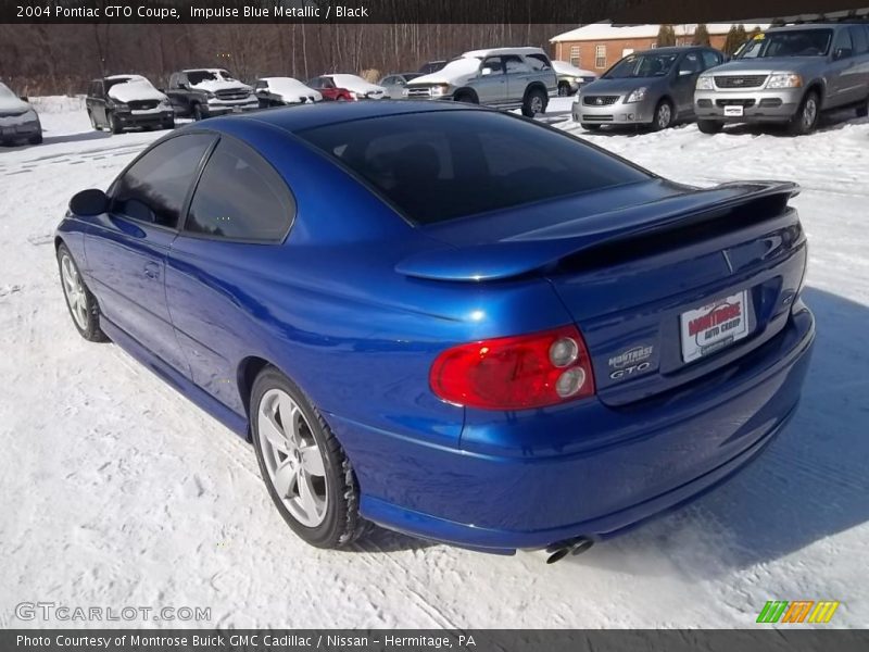  2004 GTO Coupe Impulse Blue Metallic