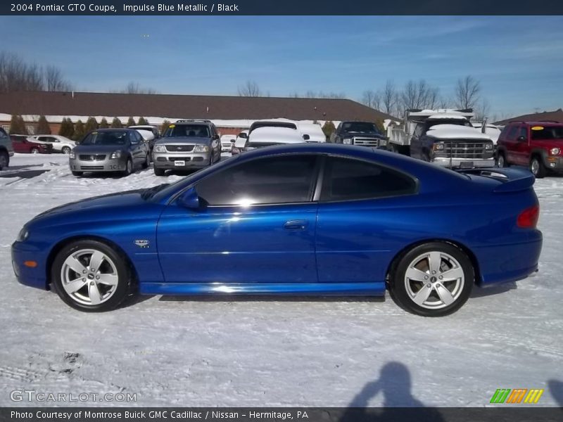  2004 GTO Coupe Impulse Blue Metallic