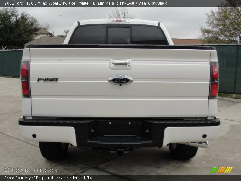  2011 F150 Limited SuperCrew 4x4 White Platinum Metallic Tri-Coat