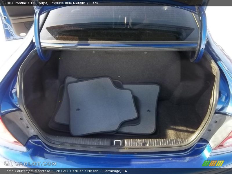  2004 GTO Coupe Trunk