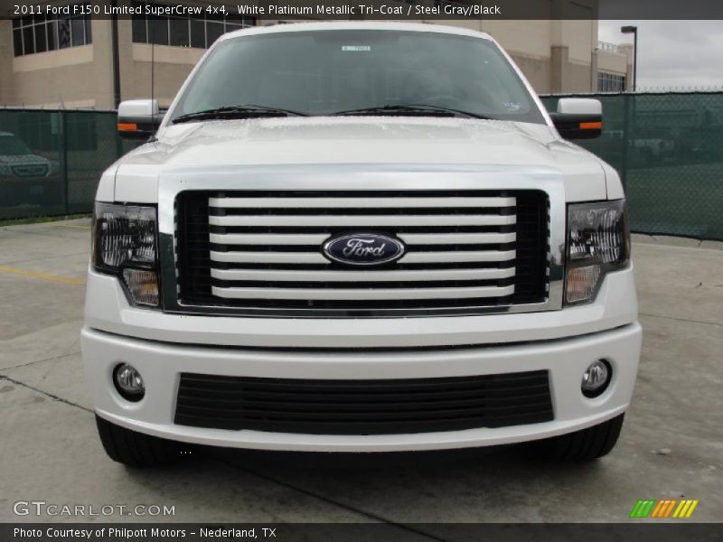  2011 F150 Limited SuperCrew 4x4 White Platinum Metallic Tri-Coat