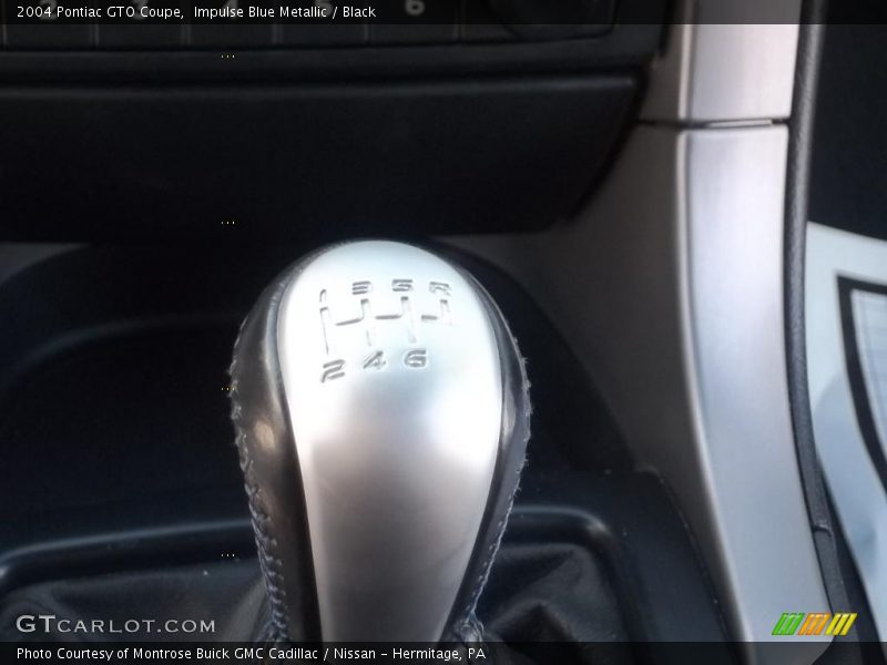  2004 GTO Coupe 6 Speed Manual Shifter
