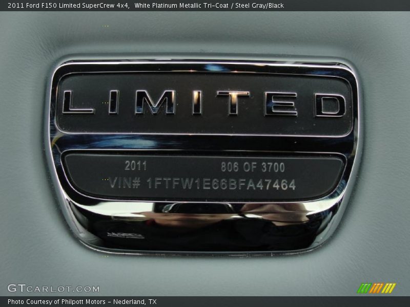  2011 F150 Limited SuperCrew 4x4 Logo