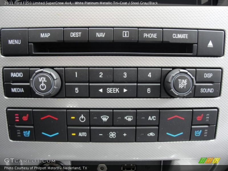 Controls of 2011 F150 Limited SuperCrew 4x4