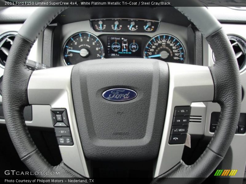  2011 F150 Limited SuperCrew 4x4 Steering Wheel