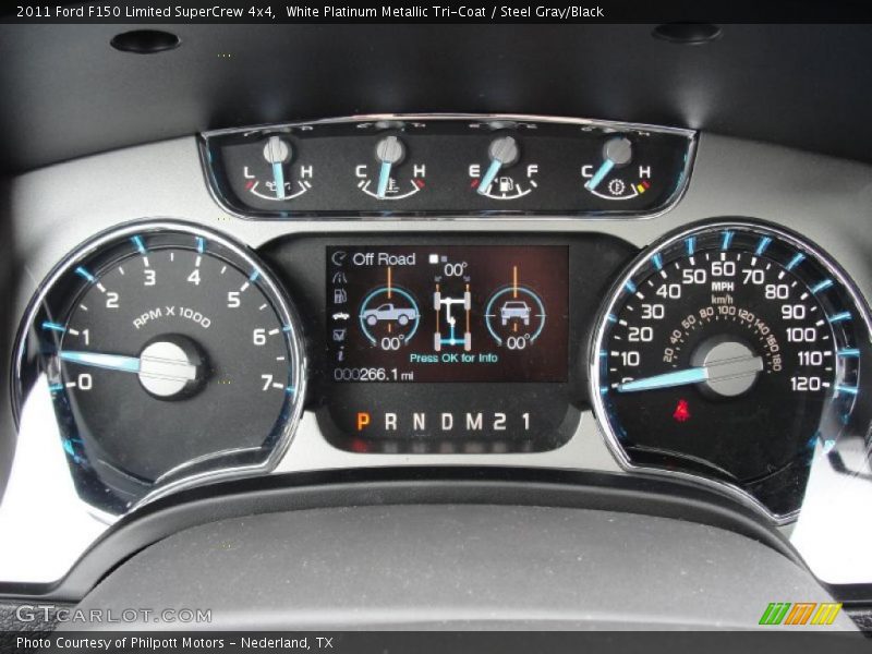  2011 F150 Limited SuperCrew 4x4 Limited SuperCrew 4x4 Gauges