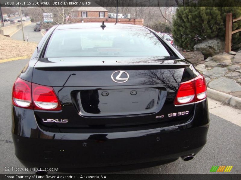 2008 GS 350 AWD Obsidian Black