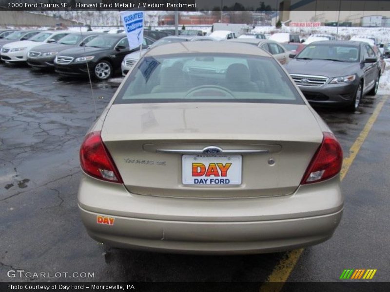Harvest Gold Metallic / Medium Parchment 2000 Ford Taurus SEL