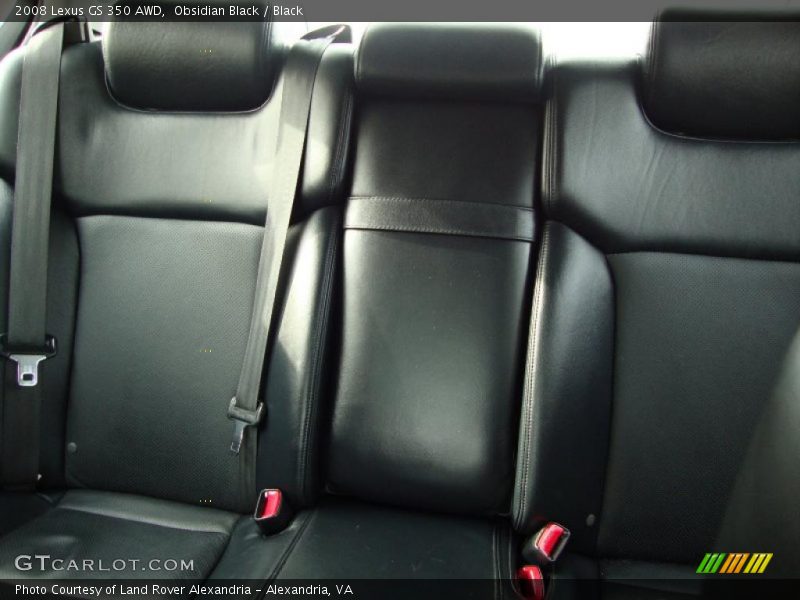 Obsidian Black / Black 2008 Lexus GS 350 AWD