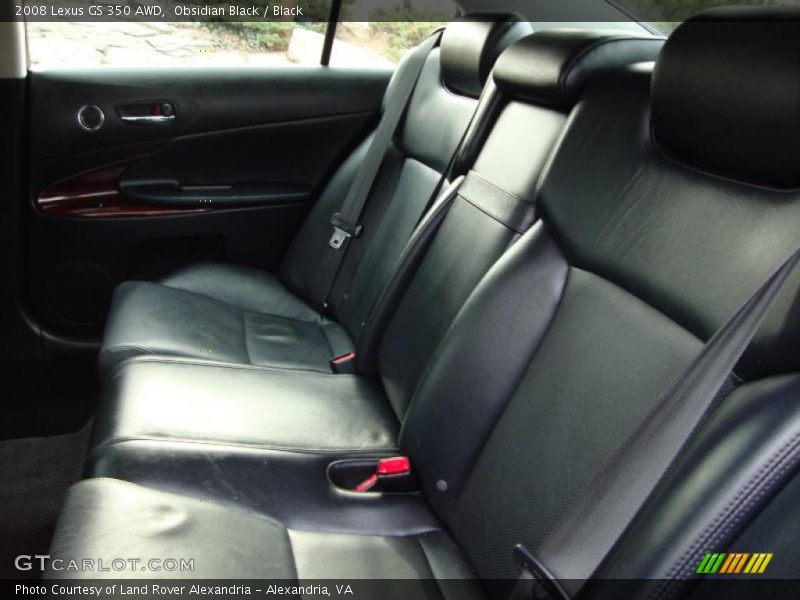  2008 GS 350 AWD Black Interior