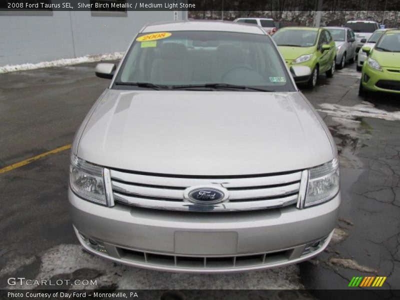 Silver Birch Metallic / Medium Light Stone 2008 Ford Taurus SEL