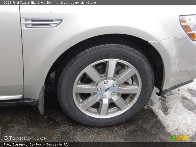 Silver Birch Metallic / Medium Light Stone 2008 Ford Taurus SEL