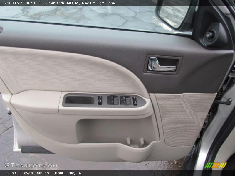 Silver Birch Metallic / Medium Light Stone 2008 Ford Taurus SEL