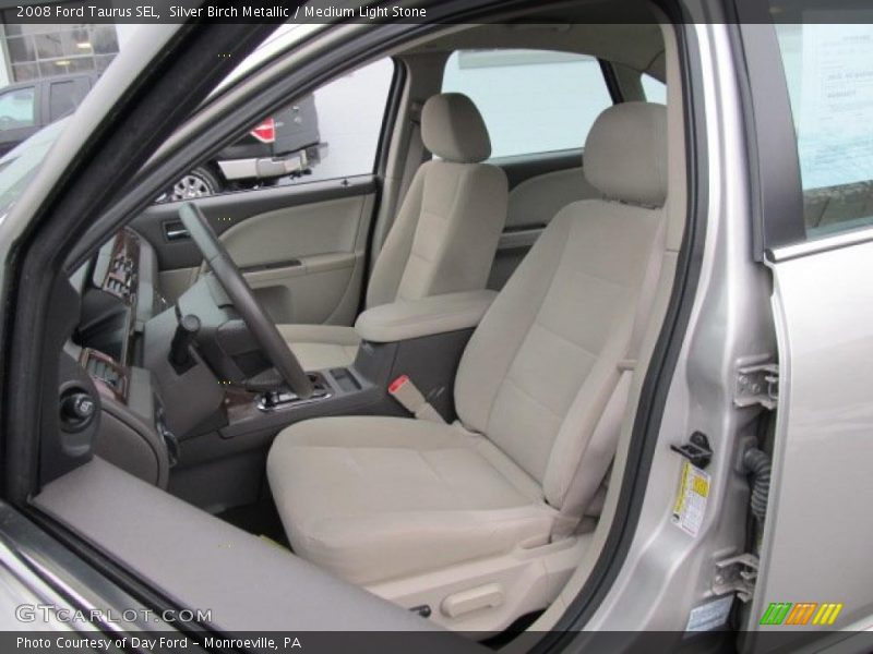 Silver Birch Metallic / Medium Light Stone 2008 Ford Taurus SEL