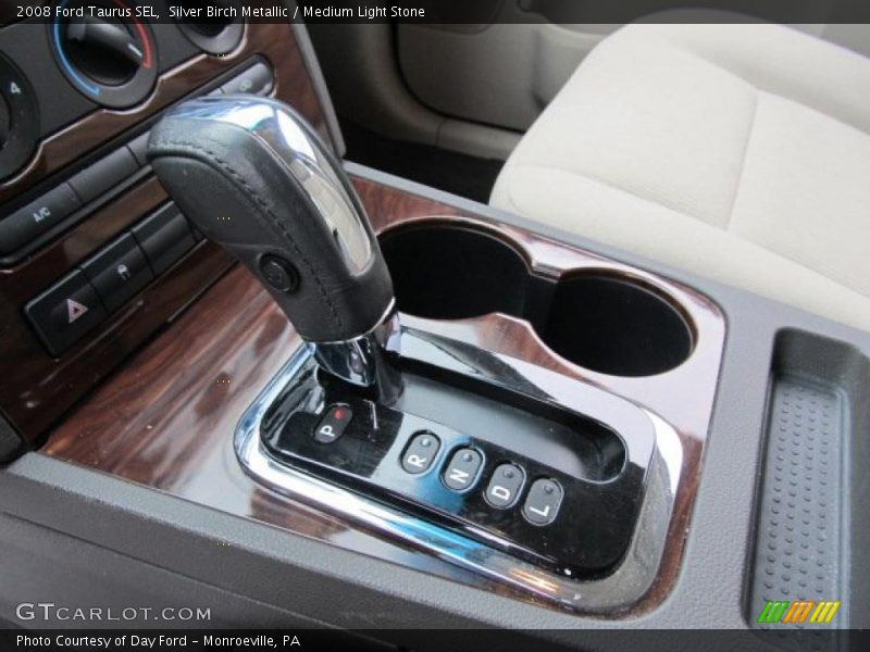 Silver Birch Metallic / Medium Light Stone 2008 Ford Taurus SEL