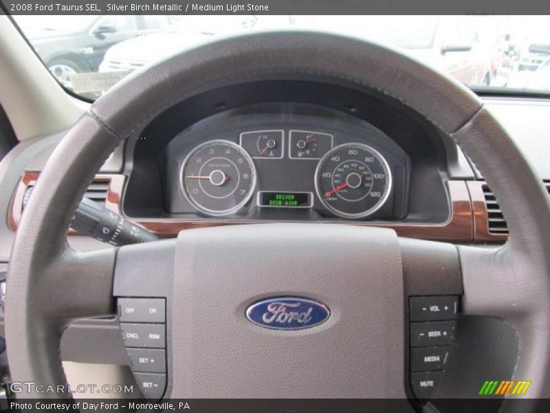Silver Birch Metallic / Medium Light Stone 2008 Ford Taurus SEL