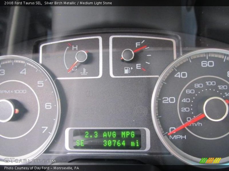 Silver Birch Metallic / Medium Light Stone 2008 Ford Taurus SEL