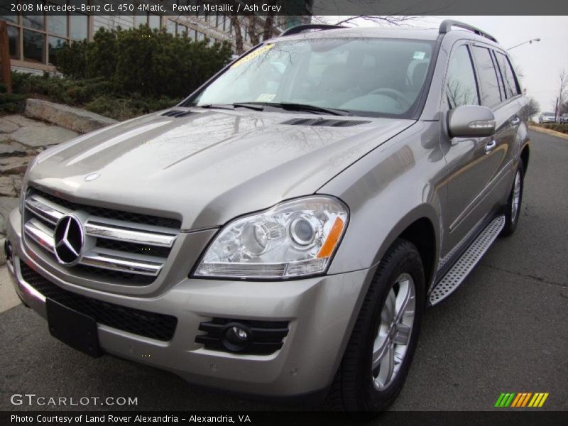 Pewter Metallic / Ash Grey 2008 Mercedes-Benz GL 450 4Matic