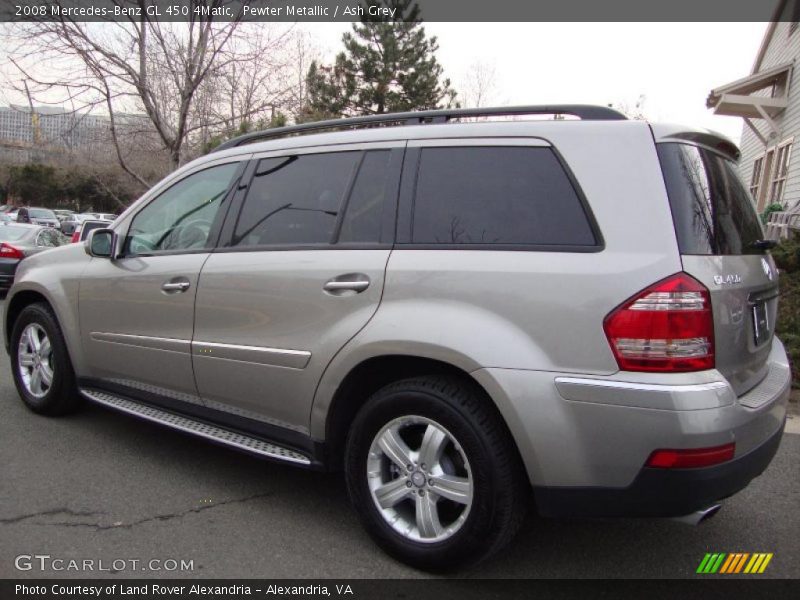 Pewter Metallic / Ash Grey 2008 Mercedes-Benz GL 450 4Matic