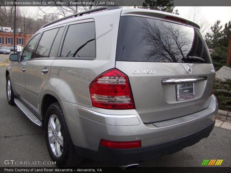 Pewter Metallic / Ash Grey 2008 Mercedes-Benz GL 450 4Matic