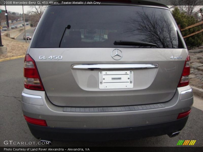 Pewter Metallic / Ash Grey 2008 Mercedes-Benz GL 450 4Matic