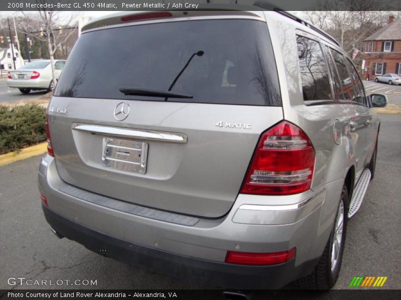 Pewter Metallic / Ash Grey 2008 Mercedes-Benz GL 450 4Matic